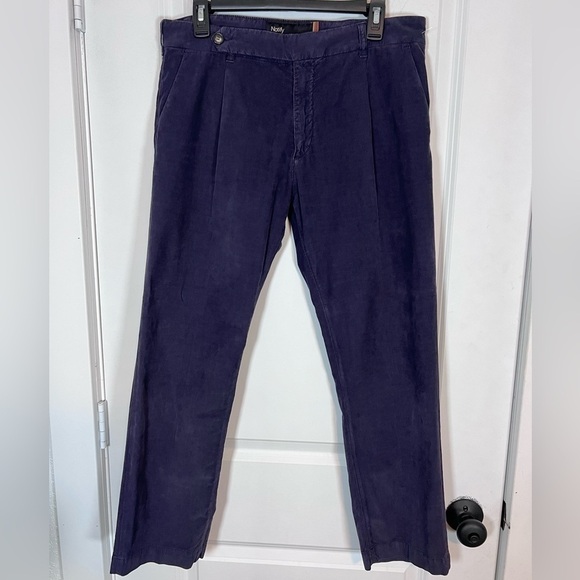 Notify Jeans Straight Leg Purple Corduroy Pants - Picture 1 of 6